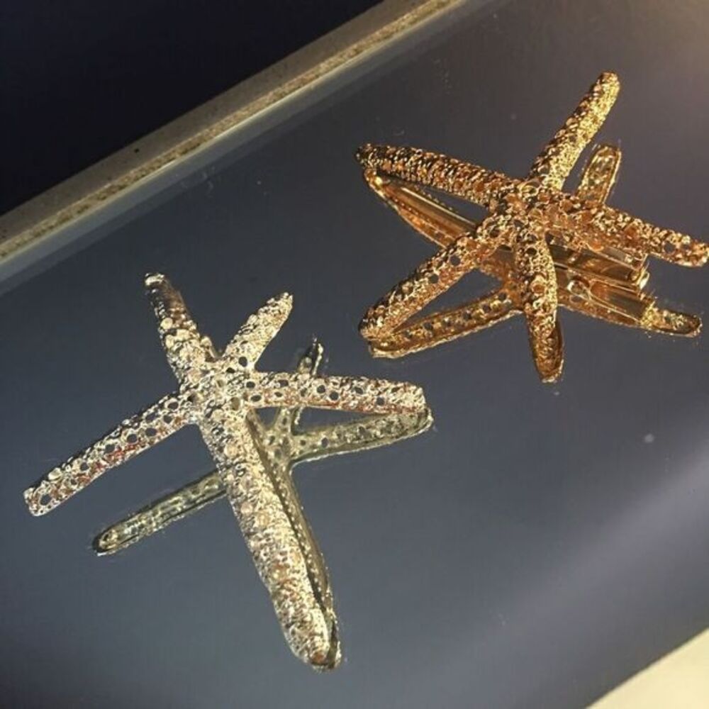 Starfish hair clip